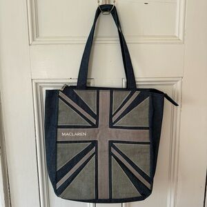Maclaren Magazine Tote Bag - Denim Flag